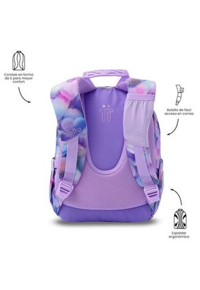 Morral Juvenil Tempera Pequeño Morado