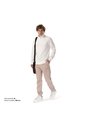 Buzo Con Cremallera Para Hombre Winner Pullover Blanco Hueso de Totto