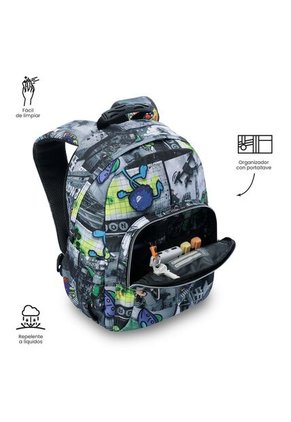 Morral Juvenil Tempera Pequeño Negro