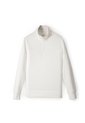 Buzo Con Cremallera Para Hombre Winner Pullover Blanco Hueso de Totto