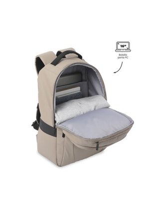 Morral Ejecutivo Porta PC 16" Wivetto 2.0 Café Hombre