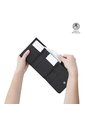 Billetera Mujer Roxanne Mediana Con RFID Blocker Negra de Totto