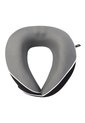 Almohada De Viaje Memory Foam Plane Negra de Totto