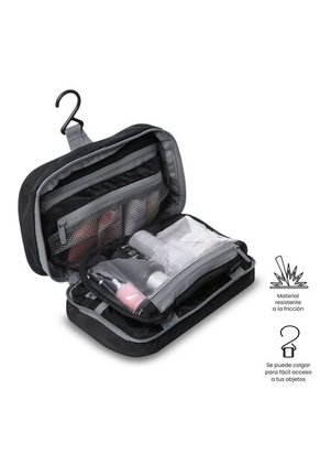 Organizador De Baño Para Viaje Oasis Negro