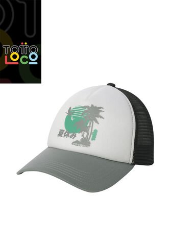 Gorra Camionera Atlasy Color Gris Totto