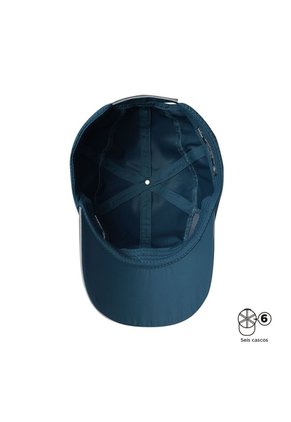 Gorra Beisbolera Ciclyng Con Filtro UV Azul