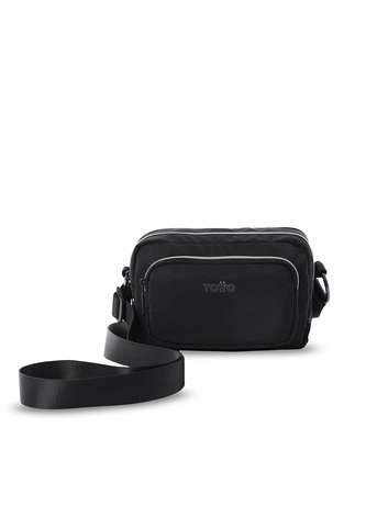 Bolso Para Mujer 2 En 1 Funty 3.0 Pequeño Negro Totto