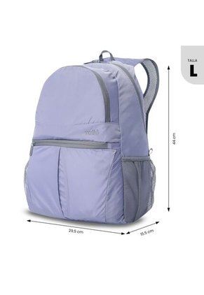 Morral De Viaje Plegable Noka 20 Grande Morado