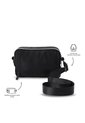Bolso Para Mujer 2 En 1 Funty 3.0 Pequeño Negro de Totto