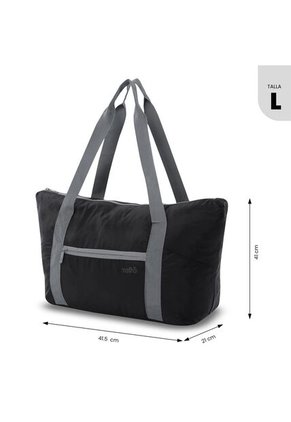 Bolso De Viaje Plegable Aloha 20 Grande Negro