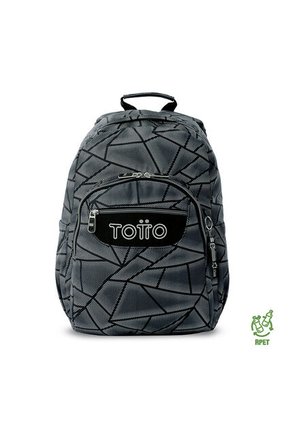 Morral Juvenil Porta PC 14" Acuarela Gris