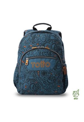 Morral Juvenil Porta PC 13" Gommas Azul