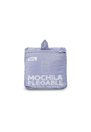 Morral De Viaje Plegable Collapse 30 Mediano Morado