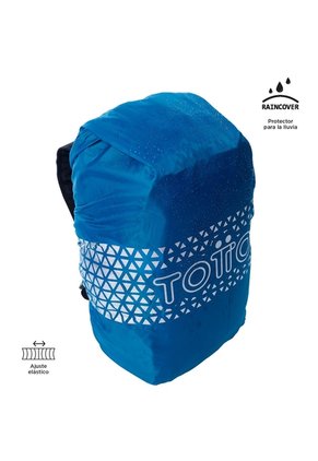 Forro Impermeable Rain Cover 2.0 Plegable Para Maleta Azul
