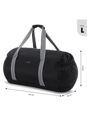 Tula De Viaje Plegable Tema 37 Grande Negra