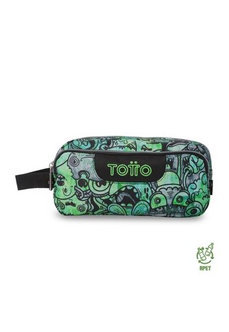 Cartuchera Multiuso Agapec Grande Gris Hombre Totto