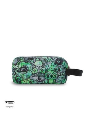 Cartuchera Multiuso Agapec Grande Gris Hombre