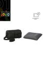 Kit X 2 Bolso Para Hombre + Almohada Urban Bird Negro de Totto