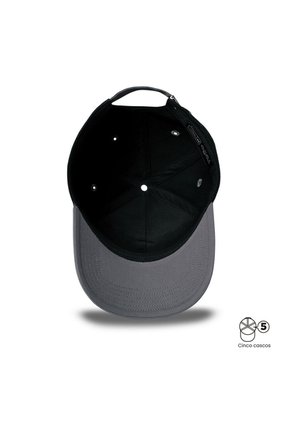Gorra Beisbolera Pompe Color Negra/Gris