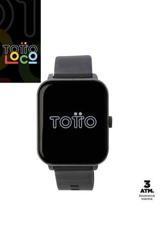 Reloj Inteligente F33 Smartwatch Color Negro Totto
