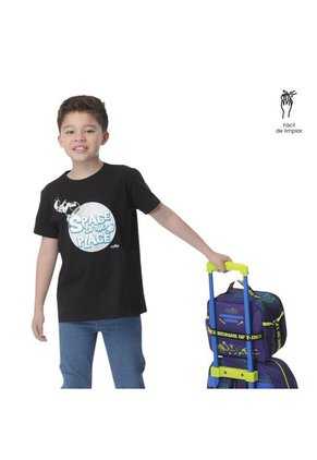 Lonchera Térmica Para Niño Dino Rock Grande Azul