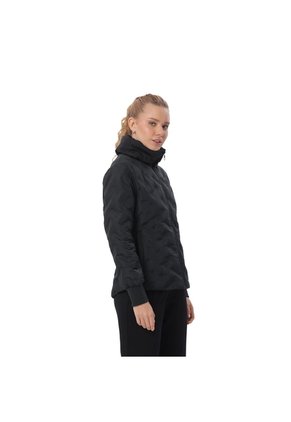 Chaqueta Acolchada Para Mujer Bab Negra