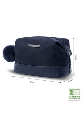 Cosmetiquera Multiuso Adelaide Grande Azul