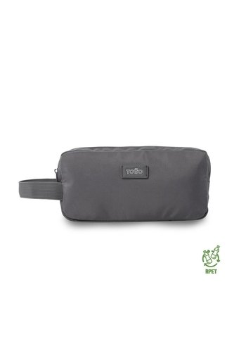 Cartuchera Multiuso Trik Grande Gris Totto