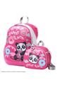 Lonchera Para Niña Sweet Panda Rosada de Totto