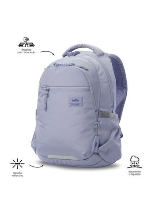 Morral Universitario Porta PC 14" Misisipi Morado Mujer
