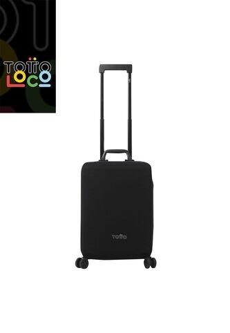 Funda Para Maletas De Viaje Pequeña Apront Negra Totto