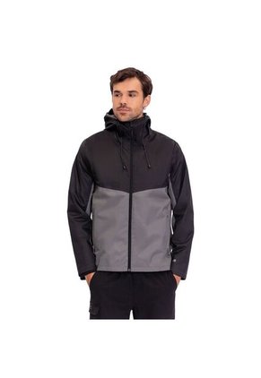 Chaqueta Impermeable Para Hombre Seal Negra