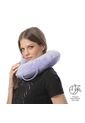 Almohada De Viaje Memory Foam Jet Pillow Morada de Totto