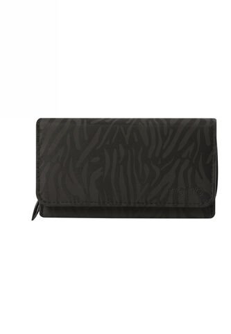 Billetera Texture Var Con RFID Blocker Negra Totto