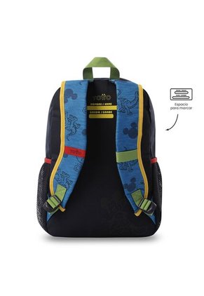 Combo Escolar Morral Mickey Mediano + Lonchera Y Cartuchera