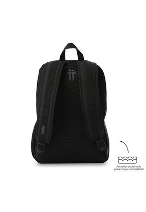 Morral Universitario Kanto Porta PC 15.4" Negro Unisex
