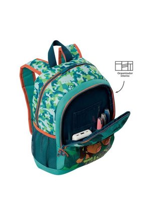 Morral Escolar Para Niño Paw Patrol Mediano Verde
