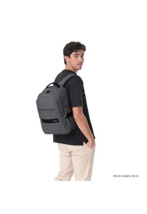 Morral Ejecutivo Porta PC 16" Wivetto 2.0 Gris Hombre