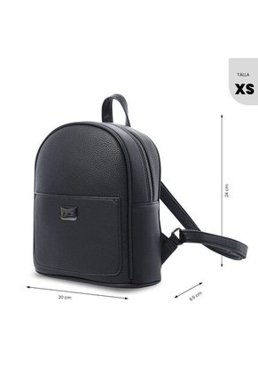 Morral Pequeño Para Mujer Smooth Negro