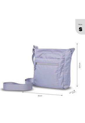 Bolso Para Mujer Supiori Tipo Crossbody Pequeño Morado