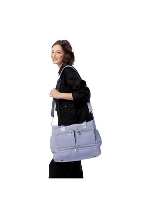 Bolso Para Mujer Maxi Tote Grande Morado