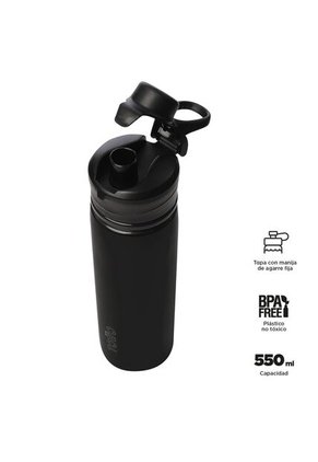 Botilito De Agua Nam 550 Ml Negro