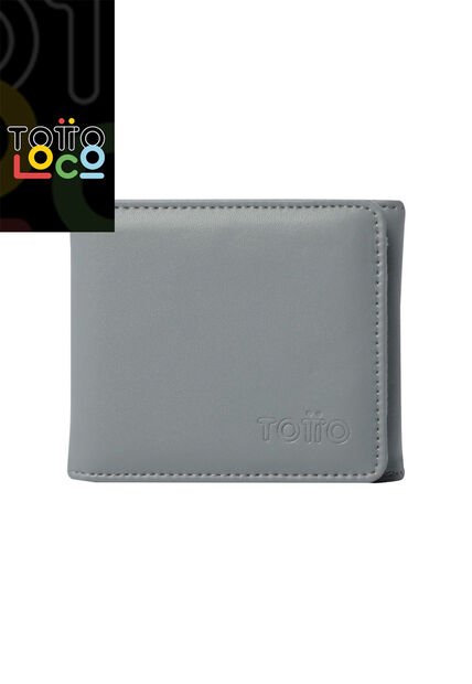 Billetera Ermatto Con RFID Blocker Gris