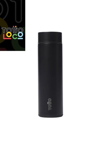 Termo Digital Para Agua Scan 450 Ml Color Negro Totto