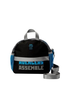 Lonchera Térmica Para Niño Avengers Capitán América Mediana Gris