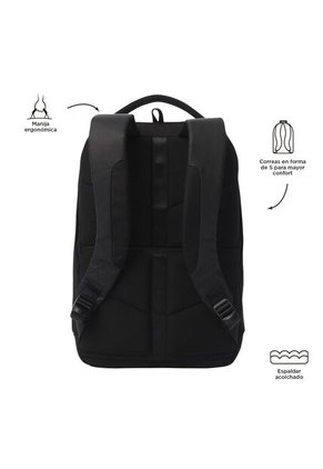 Morral Ejecutivo Porta PC16" Deploy Negro Hombre