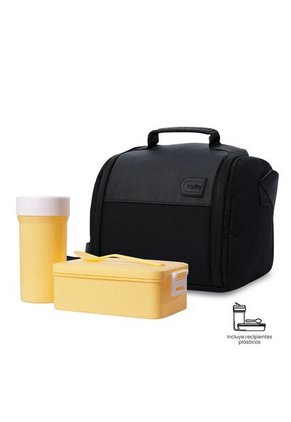 Lonchera Térmica Tacoa Color Negra