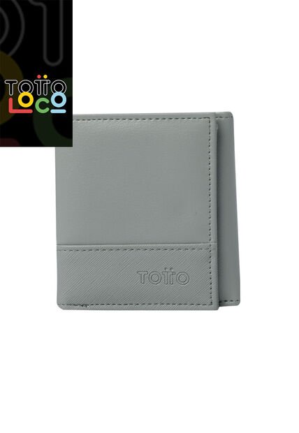 Billetera Para Hombre Saffiano Aqi Negra Con RFID Blocker