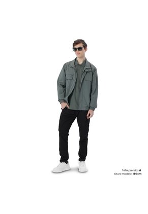 Chaqueta Tipo Bomber Para Hombre Alea Verde