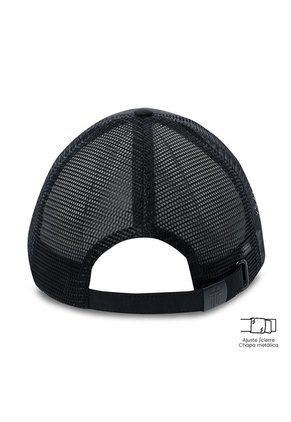Gorra Camionera Forest Color Negro